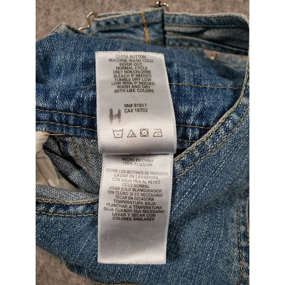Levi's 18 Month Overalls Infant Child Youth Toddler Pants outfit denim